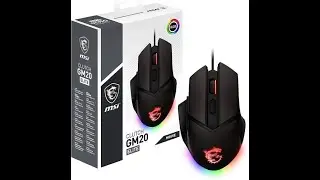 UNBOXING MSI CLUTCH GM20 ELITE RGB GAMING MOUSE