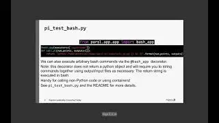 Enabling Workflows with Parsl