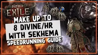 PoE 2 | MAKE UP TO 8 DIV/HR WITH DESPERATE ALLIANCE RUNS - Trial of the Sekhema Speedrunning Guide