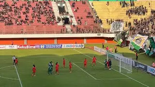 HIGHLIGHTS PRA MUSIM LIGA 1 PSS SLEMAN VS BORNEO FC. Full Atmosfer Suporter Yang Tak Terlihat Di TV