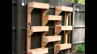 Vertical garden boxes ideas