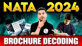NATA 2024 Brochure Decoding | Drawing Brochure Detailed Analysis | NATA 2024 Exam Brochure