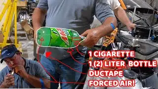 СДЕЛАНО С дядей Майком! Проверяем наш 997-дюймовый мотор на утечки вакуума! (БЕЗУМИЕ)