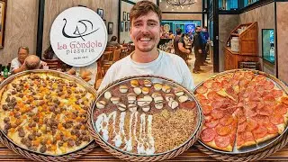 Pizza-Rodizio mit ausgefallenen Sorten bei La Gôndola Pizzaria