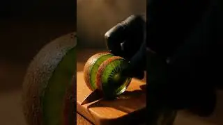 &ldquo;Ultra Realistic 8K ASMR | Glass Kiwi Cutting ✨ Crystal Green Slices | Hyper Detail Magic 🥝🔪&rdquo;