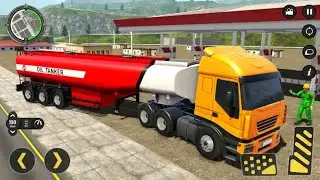 Drive Heavy Cargo Truck Trailer in Oil Transporter Truck Simulator Games 2021...