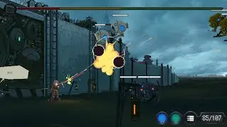 Marfusha Gameplay 🤖 PS5 - Frantic nonsensical shooting action