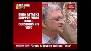 Ramchandra Guha Questions BCCI Big Guns & Top Players