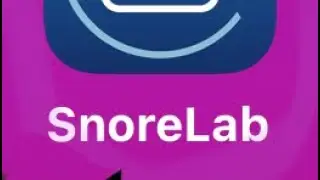 Do You Snore?  How Much?  Impacting Your Sleep?  Great App:  Snore Lab 💤 