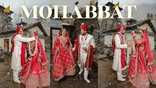 Triyuginarayan Temple Wedding | Happy & Pia | Cinematic Wedding Film| Film Box Productions | Delhi