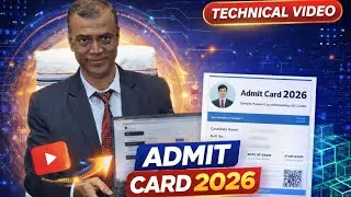 Admit Card 2026 जारी | अभी डाउनलोड करें | Full Process #ExamAlert#Education#StudyUpdates