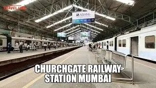 Churchgate railway station, mumbai | headquarters of western railways | mumbai local train station |