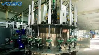 Automatic production line for power glass insulators