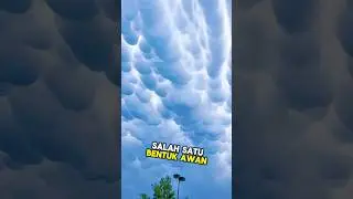 Fenomena Awan Mammatus: Keajaiban Langit Langka yang Mengagumkan #shorts