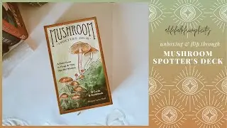 Mushroom Spotter's Deck | Unboxing & Flip-Through