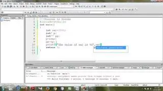 C Programming Tutorial(Bangla-32)-Ponter to Pointer