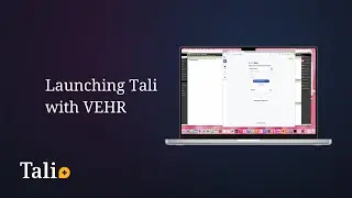 Quick Start: Launching Tali with Veradigm VEHR