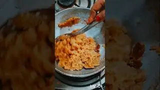 स्वादिष्ट सूजी का हलवा 👌🤪#shorts #cooking #reacpy #dessert #sweet dish #suji ka halva #ytshorts #me