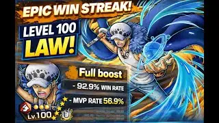 Law play | 92.9% WIN RATE?  | ONE PIECE : Bounty Rush  | OPBR