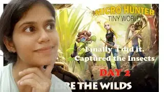 Micro Hunter- Tiny World, Captured the insects #Day 2 of playing this #game.