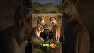 The crazy life of lioness #lion #jungle #junglefacts