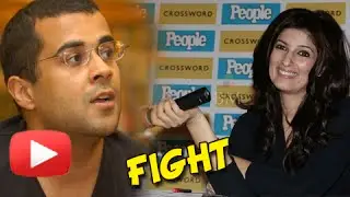 Chetan Bhagat and Twinkle Khanna Twitter War