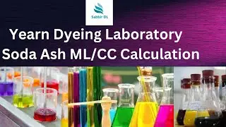 Yearn Dyeing Laboratory Soda Ash Calculation.
