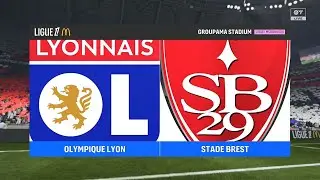 EA Sports FC 26 | Lyon vs Brest - Ligue 1 | Gameplay PS5