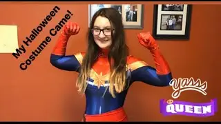 UNBOXING MY NEW CAPTAIN MARVEL COSTUME!