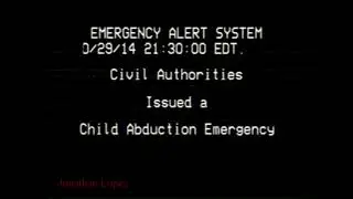 EAS Mock - Pennsylvania Amber Alert Broadcast (10/29/2014)