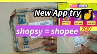 New App try shospy 😍 shopping haul 1 st🤞 try free shipping💯#keerthisaratips