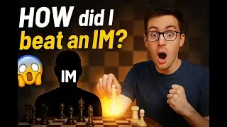 I BEAT an IM in Chess! 😱 | INSANE Blitz Game on Lichess.org