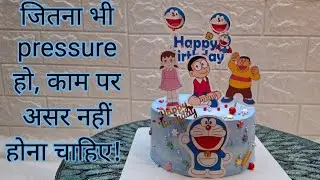 Sponge जल्दबाजी में टूट गया, पर काम पूरा करना ही था ✌️❤️#youtube #cake 