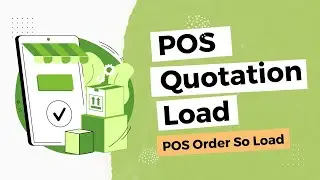 POS Quotation Load Odoo, POS Order So Load Odoo