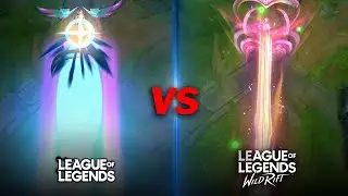 Lovestruck Lux VS Soul Fighter Lux : Skin Comparison | Wildrift, LOL PC