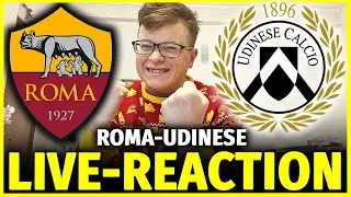 ROMA-UDINESE LIVE-REACTION PER IL DEBUTTO DI JURIC! - SICKWOLF