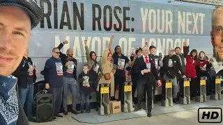 The American running to be the Mayor of London - Brian Rose Manifesto Launch