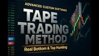 Advanced Custom Tape Trading Method Software | Real Demo for Real Bottom & Top Hunting