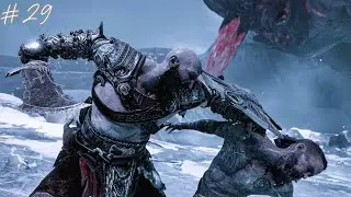 We beat up Baldur and we scatter the ashes in the top of the mountain God Of War 4 Charpter 29