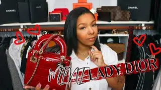 MINI LADY DIOR BAG REVIEW | WHAT REALLY FITS | WORTH IT???