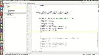 Singly-Linked List