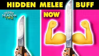 SECRET MACHETE BUFF! (Hidden Melee Stat Changes in Cold War)