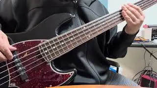 あの‼︎  『たっとぅ』を弾いてみた　ベース　de Gier  Be Bop5