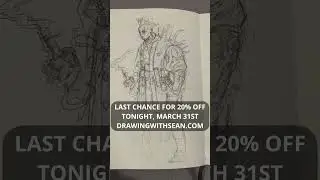SALE ENDS TONIGHT March 31st - 20% off Drawing From Your Imagination by Sean Andrew Murray