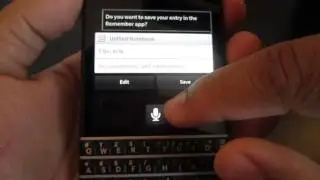 Голосовое управление на Blackberry Q10 Z10 Q5 Z30 (как Siri)