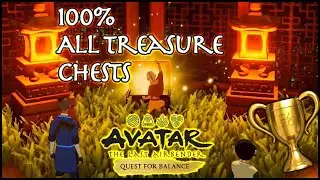 Avatar: The Last Airbender - Quest for Balance 100% All Treasure Chests (PS4, PS5)