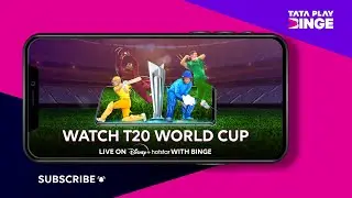 Tata Play Binge | Get Ready for Cricket's Biggest Showdown: Live with Binge