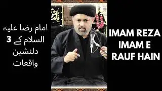 Imam Reza Imam E Rauf Hain | Wiladat E Imam Ali Reza a.s | 3 Waqiyat @Mawadatmedia