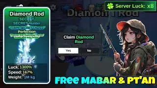 Free boost x8 server Fish it - Diamond Rod Fish It Roblox enchant Secret Hunter dan Perfection