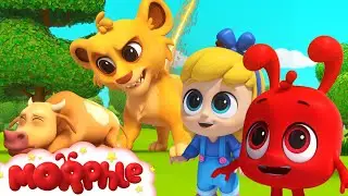 The Giant Zoo Animals - Mila and Morphle |  Kids Videos | My Magic Pet Morphle